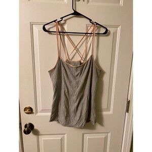 Maurice’s built in bra strappy tank top size L